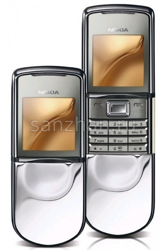 Мобильный телефон Nokia 8800 Sirocco Edition Silver REF