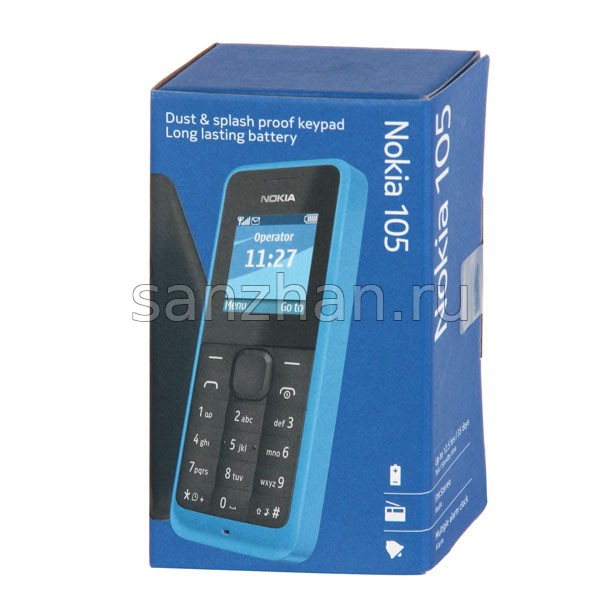 Nokia 105 RM-908 (черный)
