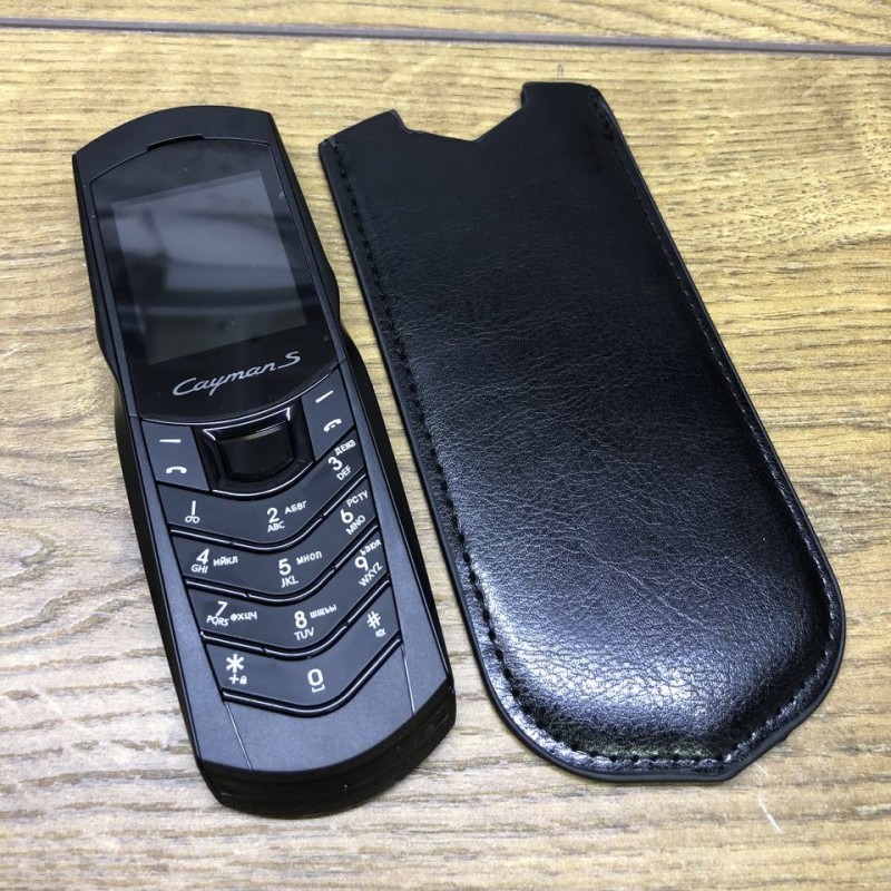 Кнопочный телефон 2 сим Porsche Cayman S (Black) v8