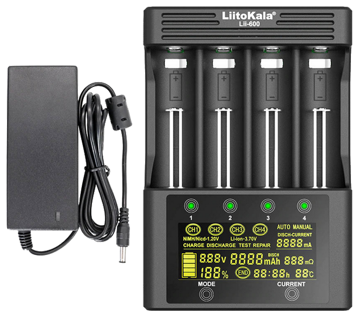 Зарядное устройство для аккумуляторов LiitoKala Lii-600