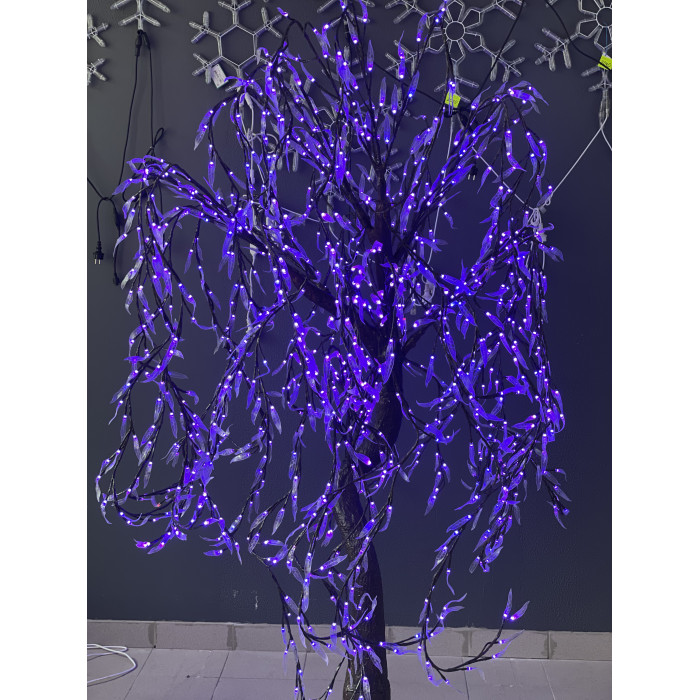 Светодиодное дерево Ива 3,2 м 3024 Led уличное IP65 24V (мульти) с режимами свечения