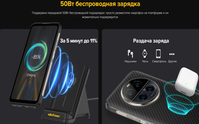 Ulefone Armor 23 Ultra тонкий противоударный смартфон