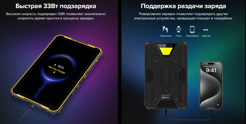 Планшет Ulefone Armor Pad 2 противоударный